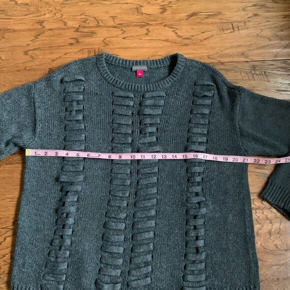 Vince Camuto Knit Gray Sweater - Picture 6 of 10